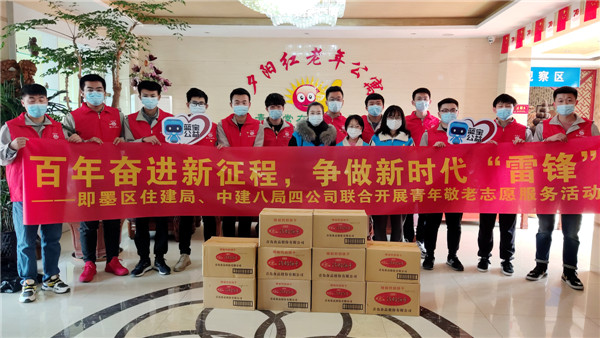 山東即墨：學(xué)雷鋒紀(jì)念日，志愿者在行動