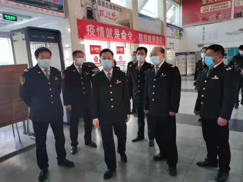 青島交運集團總經理侯明亮督導萊西事業(yè)部疫情防控